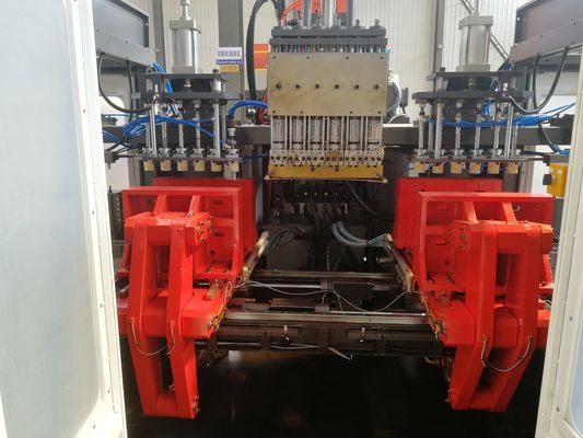 6 ช่อง 150mL Double Station Blow Molding Machine 0.6m3 / Min