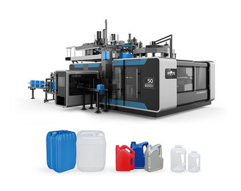 เครื่องเป่าขวดพลาสติกแบบ Servo Pe ขนาด 25 ลิตรโรตารี่ความเร็วสูง