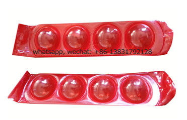 เครื่องเป่าขวดพลาสติกอัตโนมัติ 60 กก. / ชม. 8 ช่อง 8 ซม. เครื่องลูกพลาสติก