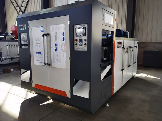 เครื่องเป่าขวดพลาสติก 3 ลิตร Dia 15CM เครื่องเป่าขวด Hdpe 400PC / HR