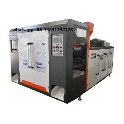 เครื่องเป่าขวดพลาสติก CE Jar 2 หัวเครื่องเป่าขวดน้ำพลาสติก 11kw