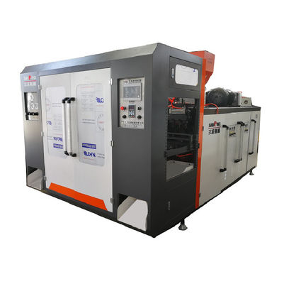 เครื่องเป่าขวดพลาสติกอัตโนมัติขนาด 1 ลิตร 2x2m 18.5KW ความหนาของแม่พิมพ์ 230mm