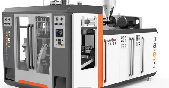 LDPE 8 Cavity เครื่องทำขวดพลาสติก HDPE PLC Control