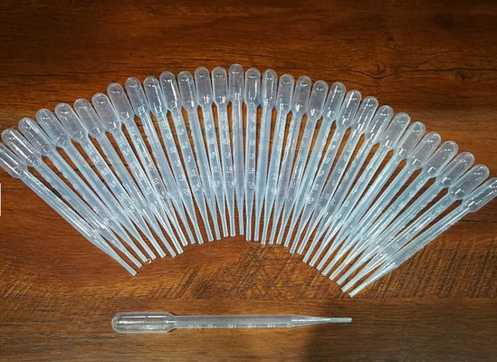 Dropper Pipette 4 Moulds เครื่องเป่าขวดพลาสติกแบบโรตารี่ 500mL HDPE Blow 70kg / H