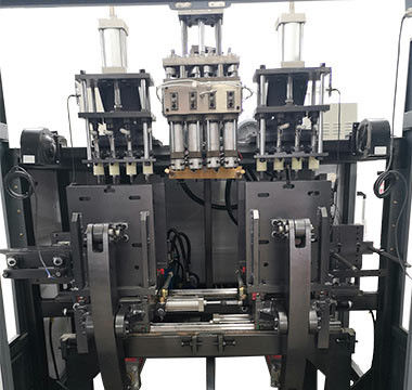 ISO9001 L/D 25:1 5 ลิตร เครื่องเป่าขวดพลาสติก Screw Dia 80mm
