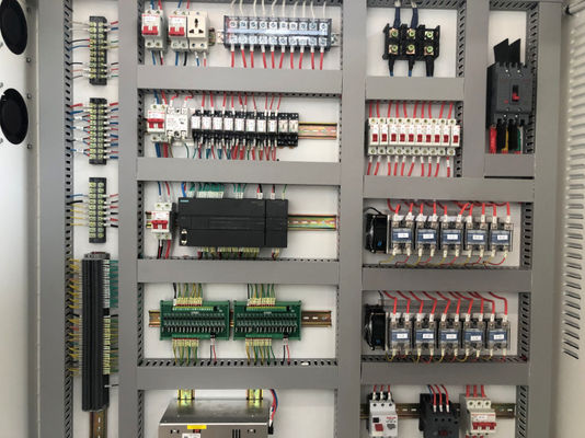 เครื่องเป่าขวดพลาสติกกึ่งอัตโนมัติ 3 ลิตรผลิตขวด PLC 0.6m3 / นาที