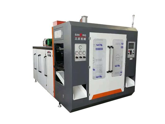 2 หัว Die Seaball PE Hollow Blow Molding Machine 3 ลิตร