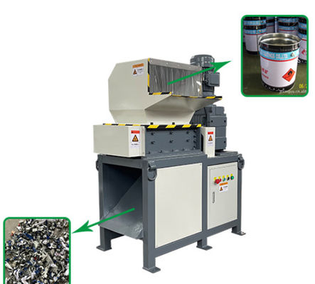 เครื่องเสริม ISO9001 เครื่องบดเศษโลหะ 3kW 300kg / H