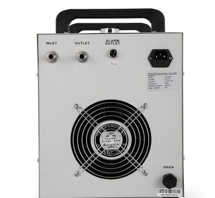 10L/Min Industrial 60HZ Chiller Cw 3000 19kg ติดตั้งพัดลมความเร็วสูงภายใน
