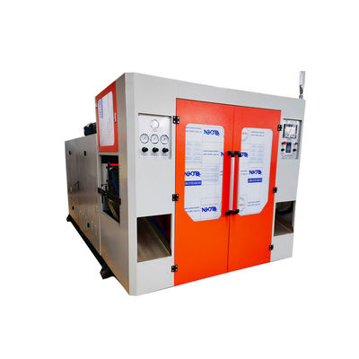 2 Cavity PE Dia 18cm Cans 5 Ltr เครื่องเป่าขวดพลาสติก 0.6m3 / Min