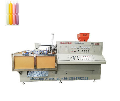 ISO9001 เครื่องทำน้ำแข็ง Lolly 4 Cavity Blow Molding Machine 1400 * 1000 * 1400mm
