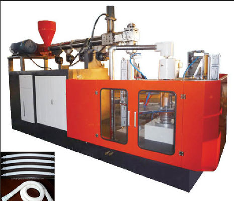 ความจุ 800 เครื่องท่อลูกฟูก 1400kg เครื่องทำท่อ PP 3400 × 1400 × 2200mm
