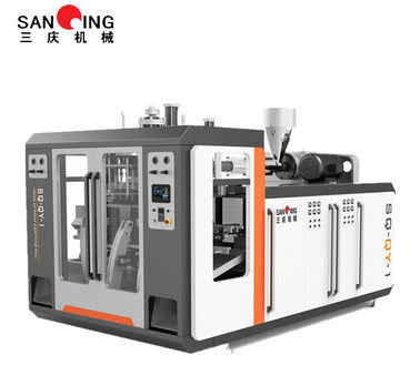 ISO9001 120kN PE 2 Cavity PE เครื่องเป่า 70 กก. / ชม. พร้อมหัวตายหลายตัว