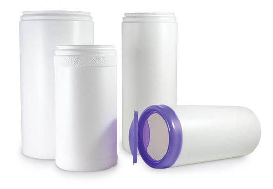 เครื่องเป่าขวดพลาสติก HDPE 3L 500pcs / H เครื่องเป่าขวด 4 ช่อง 70KG / H