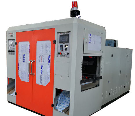 Dia 30cm เครื่องเป่าขวดพลาสติก 57KW 5 Ltr Blow Molding PLC Control