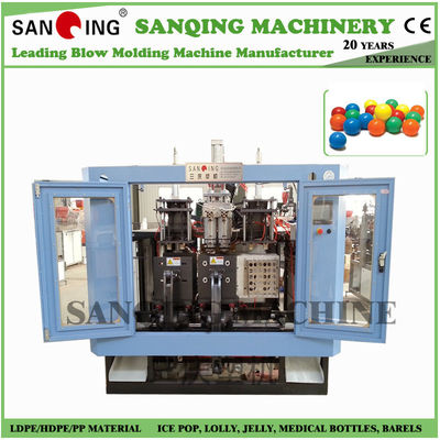 PLC ควบคุมเครื่องเป่าบอล 8 ซม. อัตโนมัติ 1900x900x1600mm