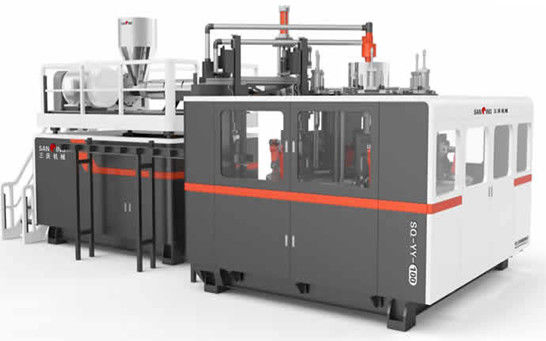 Servo Motor Blow Molding อุปกรณ์สำหรับขวดน้ำมัน / ขวดเชื้อเพลิงพลาสติก