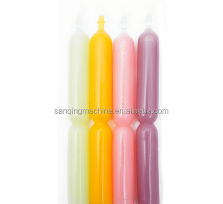 อุปกรณ์เป่าขึ้นรูป Ldpe สำหรับรสผลไม้แช่แข็งป๊อปน้ำแข็ง Lolly Tube Jelly Stick
